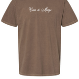 The Script Tee - Espresso