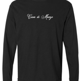 The Script Shirt - Black (Longsleeve)