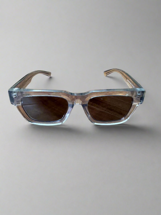 The Deeba Sunglasses - Crystal