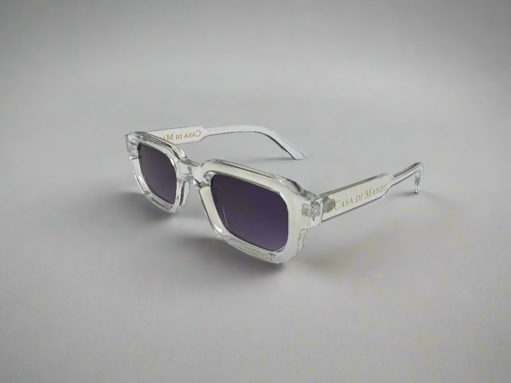 The Romeo Sunglasses - Crystal (Dark)