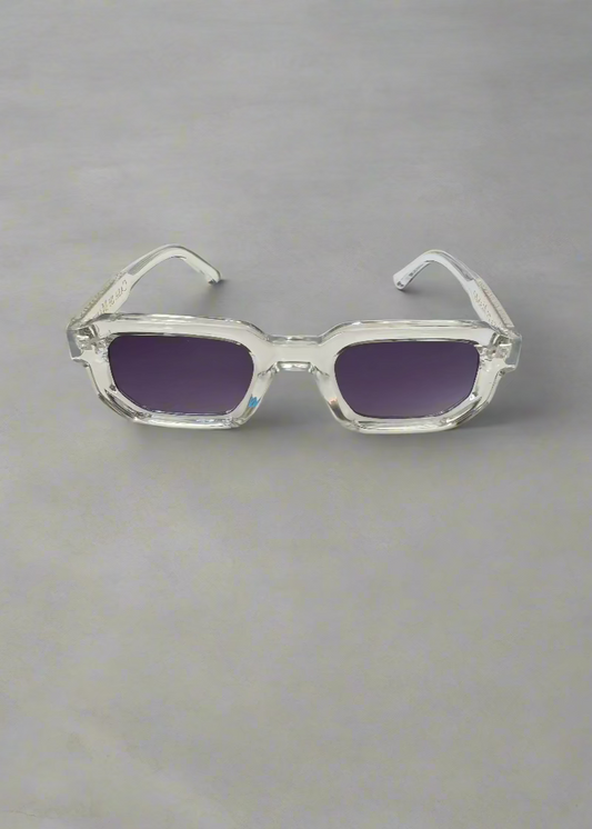 The Romeo Sunglasses - Crystal (Dark)